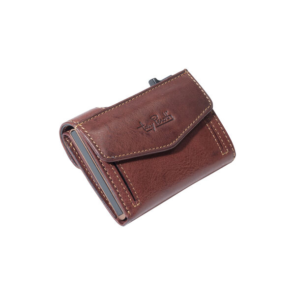 Cardholder, dark brown, Tony Perotti