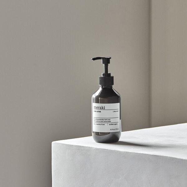 Hand lotion, silky mist, Meraki