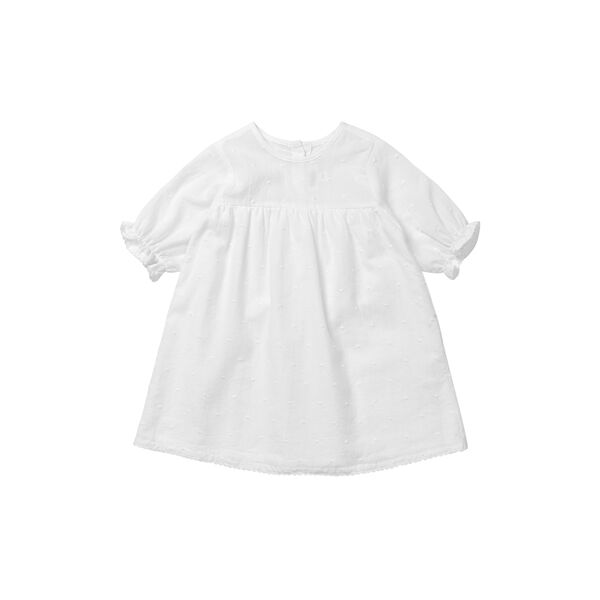 Lilibeth Dress Baby, white dot, Lalaby