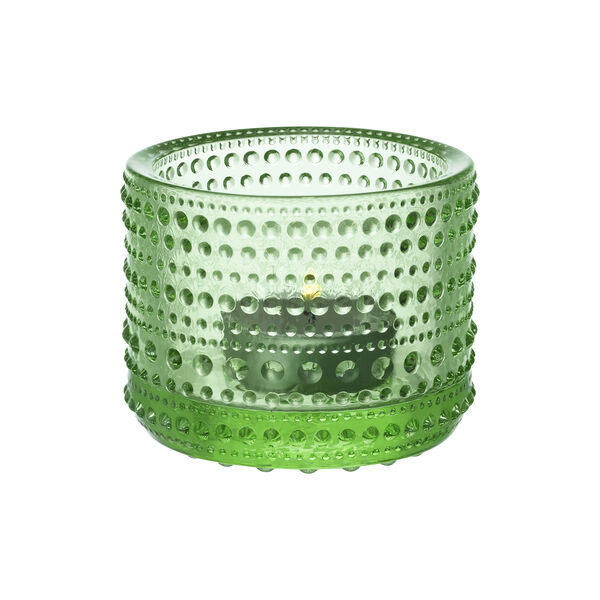 Kastehelmi fyrfadsstage, apple green, Iittala
