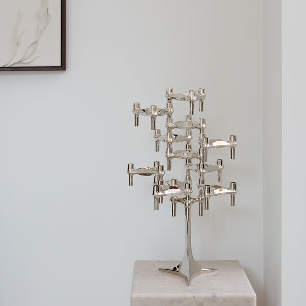 BMF lysestage, krom, STOFF Nagel