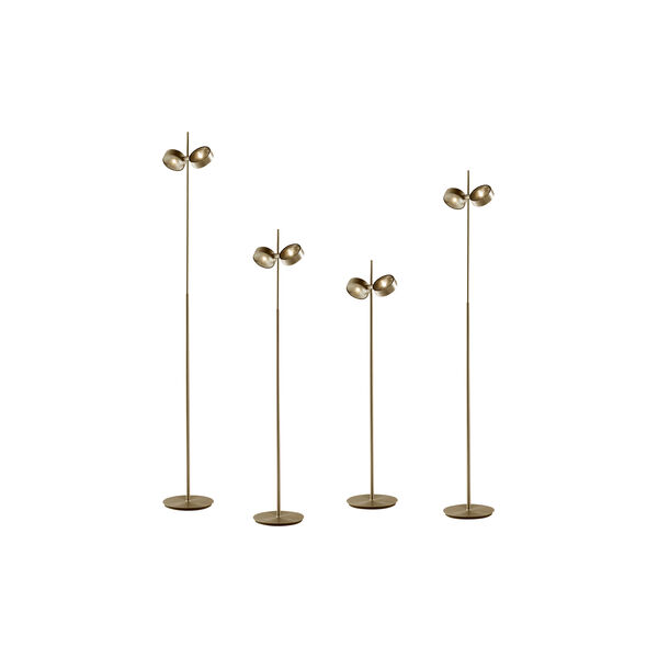 ORBIT gulvlampe, brass ORBIT gulvlampe, brass, LIGHT-POINT
