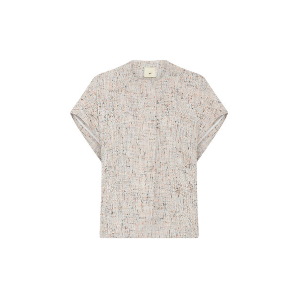 Becca vest, soft tint, Heartmade