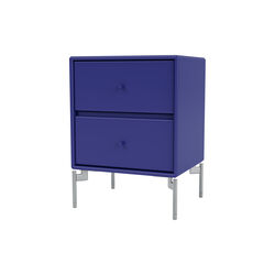 DRIFT natbord med ben, 135 monarch/aluminium DRIFT natbord med ben, 135 monarch/aluminium, Montana Furniture