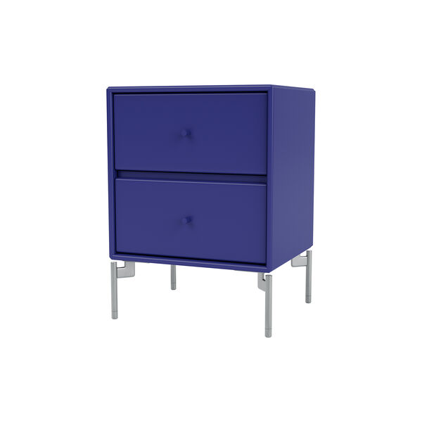 DRIFT natbord med ben, 135 monarch/aluminium DRIFT natbord med ben, 135 monarch/aluminium, Montana Furniture