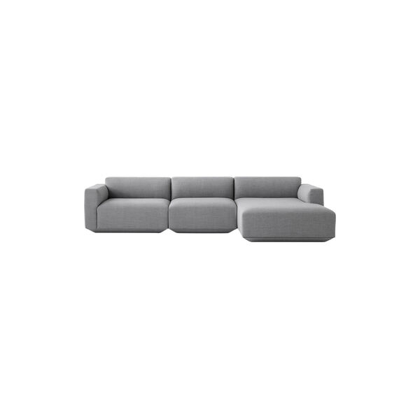 Develius modulsofa F, lysegrå Develius modulsofa F, lysegrå, &Tradition