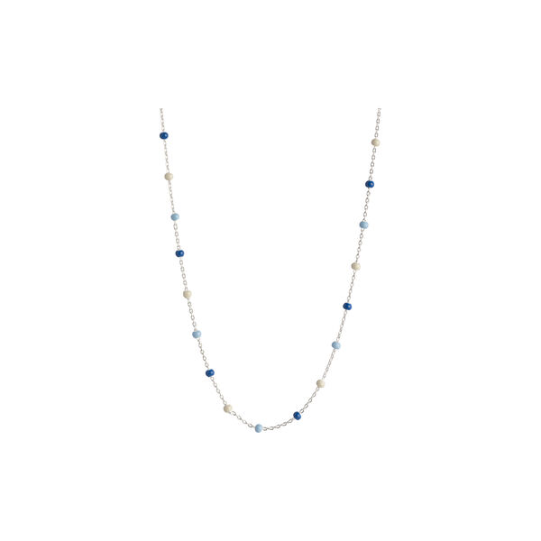 Lola halsk&aelig;de, s&oslash;lv/marine, ENAMEL Copenhagen