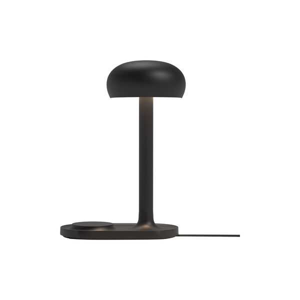 Emendo lampe med Qi trådløs oplader, black, Eva Solo