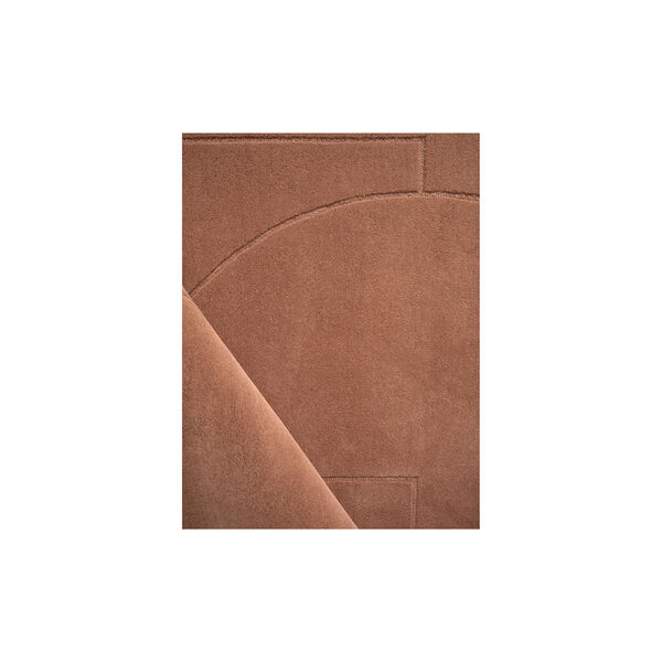 Lineal Poem gulvt&aelig;ppe, amber, Linie Design