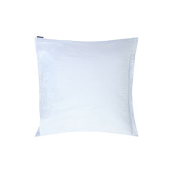 Striped Sateen Pillowcase, blue/white, Lexington