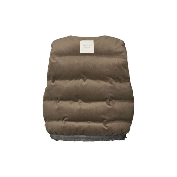 Gilet Revsersible Cocoon, grey thunder, Rethinkit