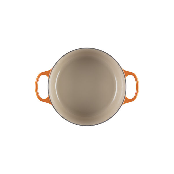 Signature rund st&oslash;bejernsgryde &Oslash; 24 cm, volcanic, Le Creuset