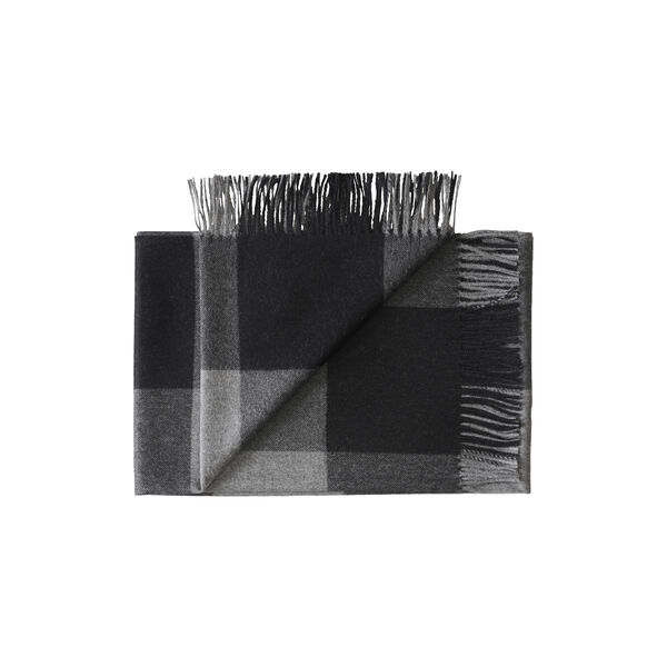 Caracas plaid, 00500 black, Silkeborg Uldspinderi