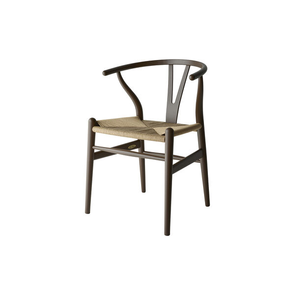 CH24 Y-stolen spisebordsstol, soft brown, Carl Hansen & S&oslash;n