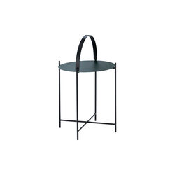 EDGE bakkebord, pine green/black, HOUE