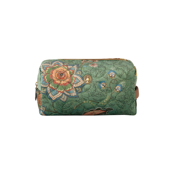 Coco Toiletry Bag M Mumbai, green, Pip Studio