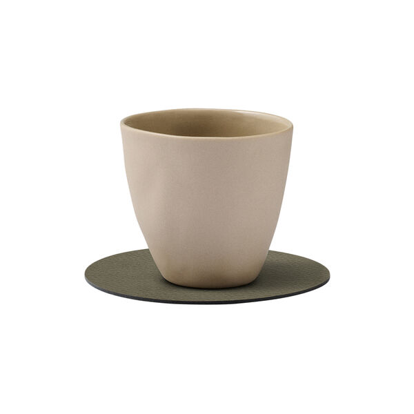 Serene glasbrik Circle, moss, LIND DNA
