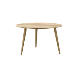 PLAYround Ø75 sofabord, naturolieret eg, Bruunmunch Furniture