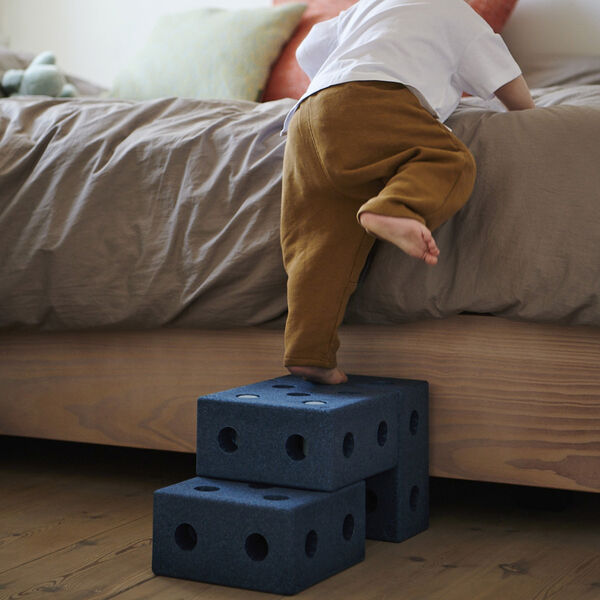 3-i-1 Gåvogn, deep blue/sky blue, MODU