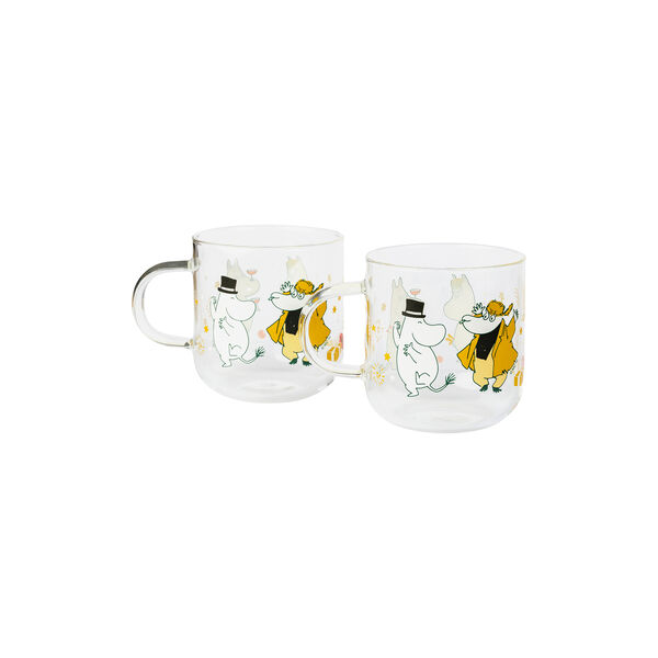 Mumi Glas 2 stk. | 30 cl | K&aelig;rlighedens Gave, Moomin Arabia