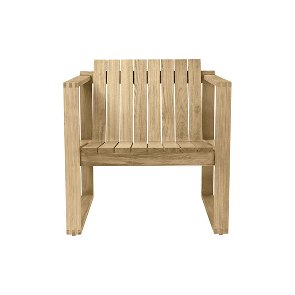 BK11 loungestol, ubehandlet teak, Carl Hansen & Søn