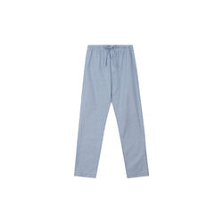 Men's Organic Cotton bukser, light blue/white, Lexington