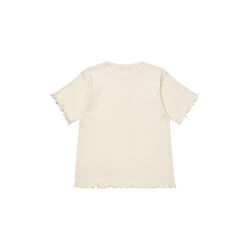 Pointelle Heart T-Shirt, Copenhagen Colors Organics