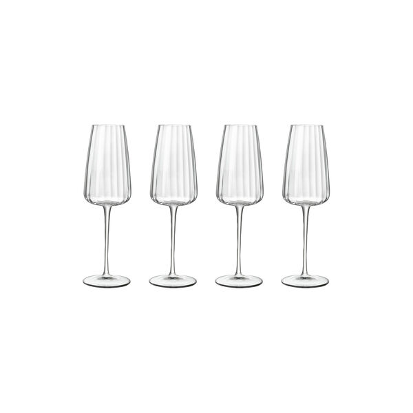 Optica champagneglas 4 stk., Luigi Bormioli