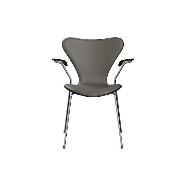 Serie 7&trade; 3207 forsidepolstret stol, Essential lava, Fritz Hansen