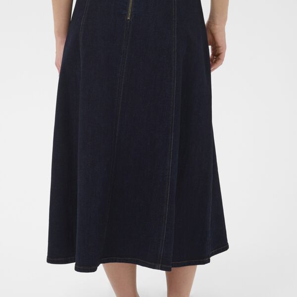 SambrinaSZ Skirt, dark blue denim, Saint Tropez