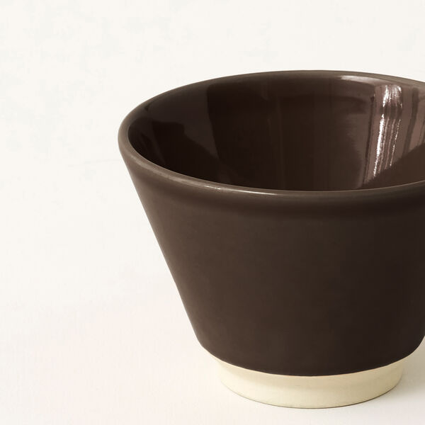 Memphis sk&aring;l &Oslash; 12 cm, cocoa, Stilleben