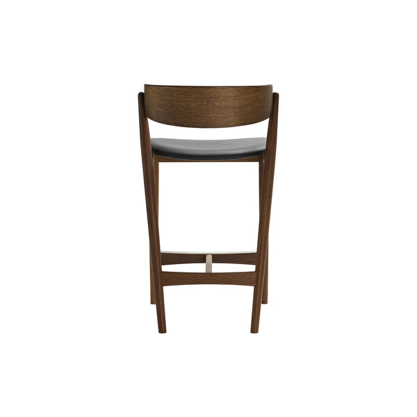 Sibast No 7 barstol, røget olieret eg/sort Sibast No 7 barstol, røget olieret eg/sort, Sibast Furniture