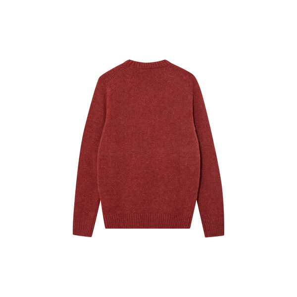 MMGCarlos Crew Neck Knit, burnt russet, MOS MOSH Gallery