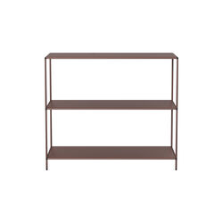 Shelf Low, brown, Abstracta® System