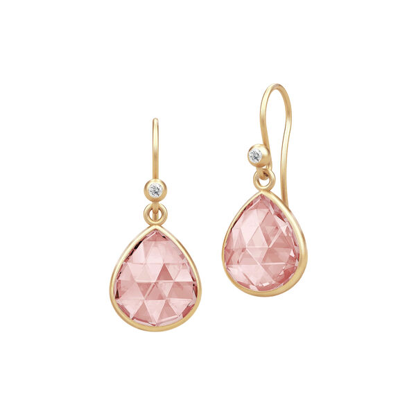 Lea Øreringe, dusty rose, Julie Sandlau