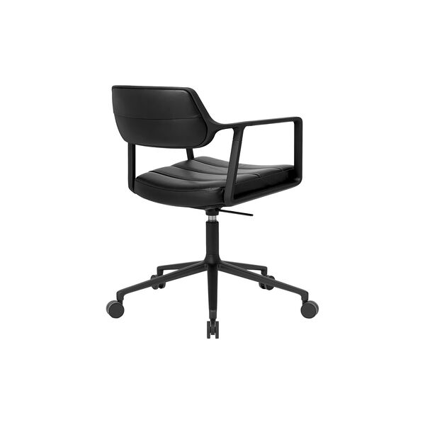 VIPP453 Swivel+ Chair with Castors, black/black, Vipp
