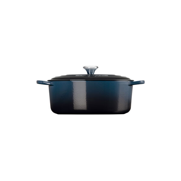 Signature st&oslash;bejern oval gryde &Oslash; 31 cm, nuit, Le Creuset