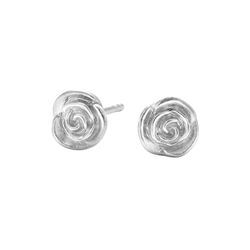 Rose &Oslash;restikker Small, s&oslash;lv, Pernille Corydon Jewellery