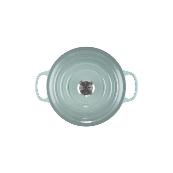 Signature rund gryde &Oslash; 26 cm, sea salt, Le Creuset