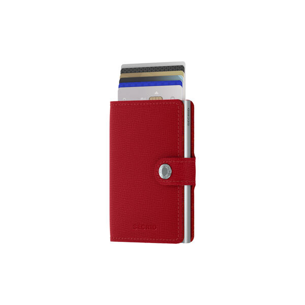 Miniwallet, crisple red, Secrid