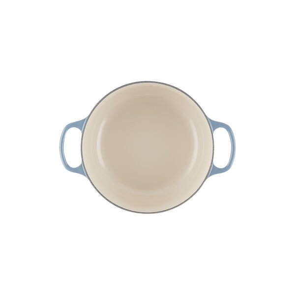 Signature rund st&oslash;bejernsgryde &Oslash; 20 cm, chambray, Le Creuset
