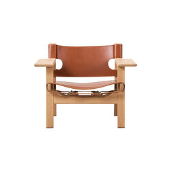 2226 Den Spanske Stol, cognac/lysolieret eg 2226 Den Spanske Stol, cognac/lysolieret eg, Fredericia Furniture
