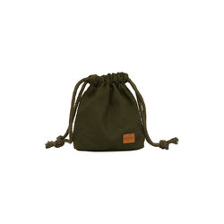 Canvas Godbidstaske, olive, Drew's Dogwear