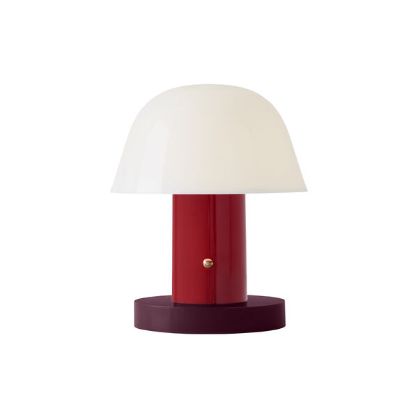 Setago JH27 Portable bordlampe, maroon/grape, &Tradition