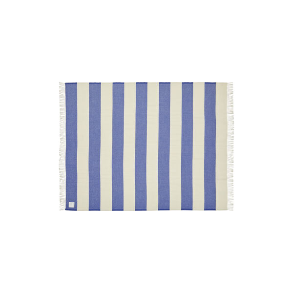 The Sweater plaid, 07003 cobalt, Silkeborg Uldspinderi