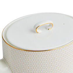 Gio Gold Teapot, Gold/white, Wedgwood