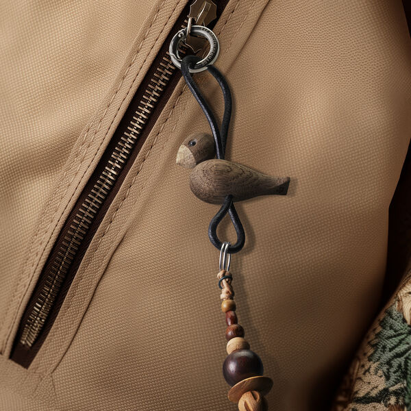 Fugl nøglering, sort, Kay Bojesen Denmark