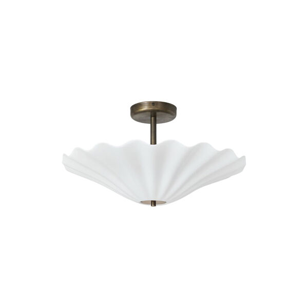 Christie Ceiling Light, antique brass, Original BTC