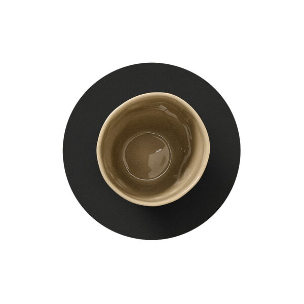 Nupo glasbrik Circle, black ink, LIND DNA