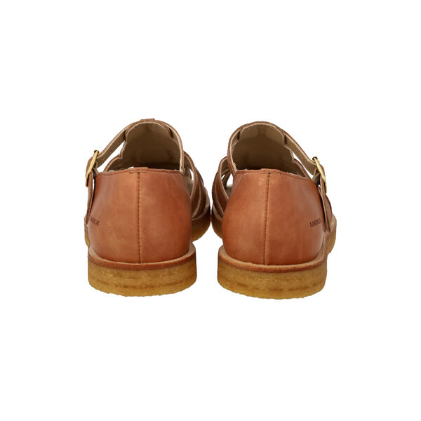 Klassisk Fisherman&rsquo;s sandal, tan, ANGULUS